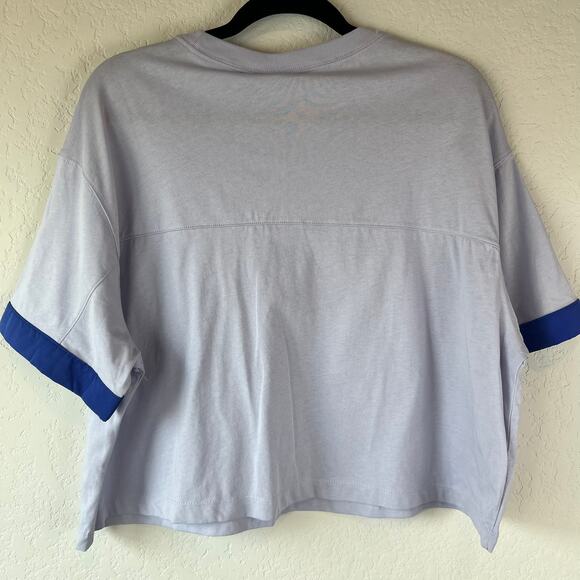 NWT Nike purple oversized Crop Top Purple XL - Picture 8 of 8
